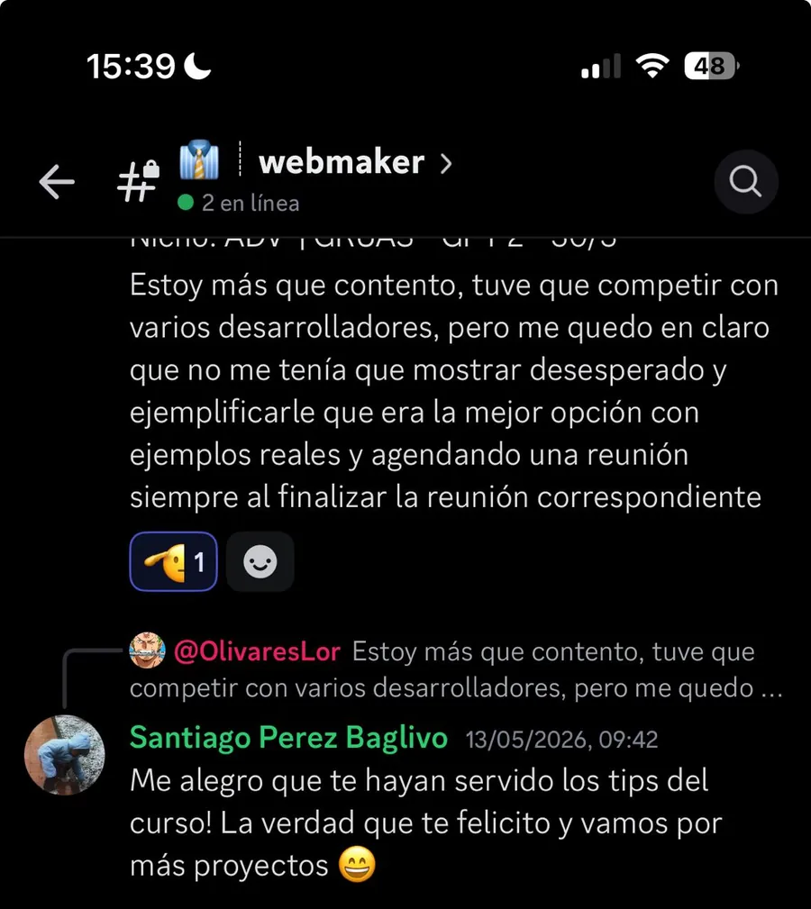 Alumno ganó el proyecto frente a varios desarrolladores